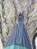 Asym Hammock Tarp - Xenon Sil 1.1 Fire Pattern Standard Length