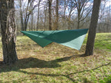 Asym Hammock Tarp - Xenon Sil 1.1 Fire Pattern Standard Length
