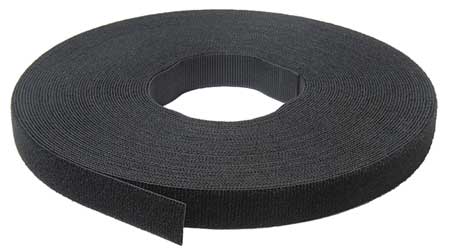 1/2" Black Velcro One Wrap