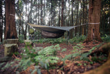 Asym Hammock Tarp - Xenon Sil 1.1 Fire Pattern Standard Length
