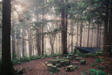 Asym Hammock Tarp - Xenon Sil 1.1 Fire Pattern Standard Length