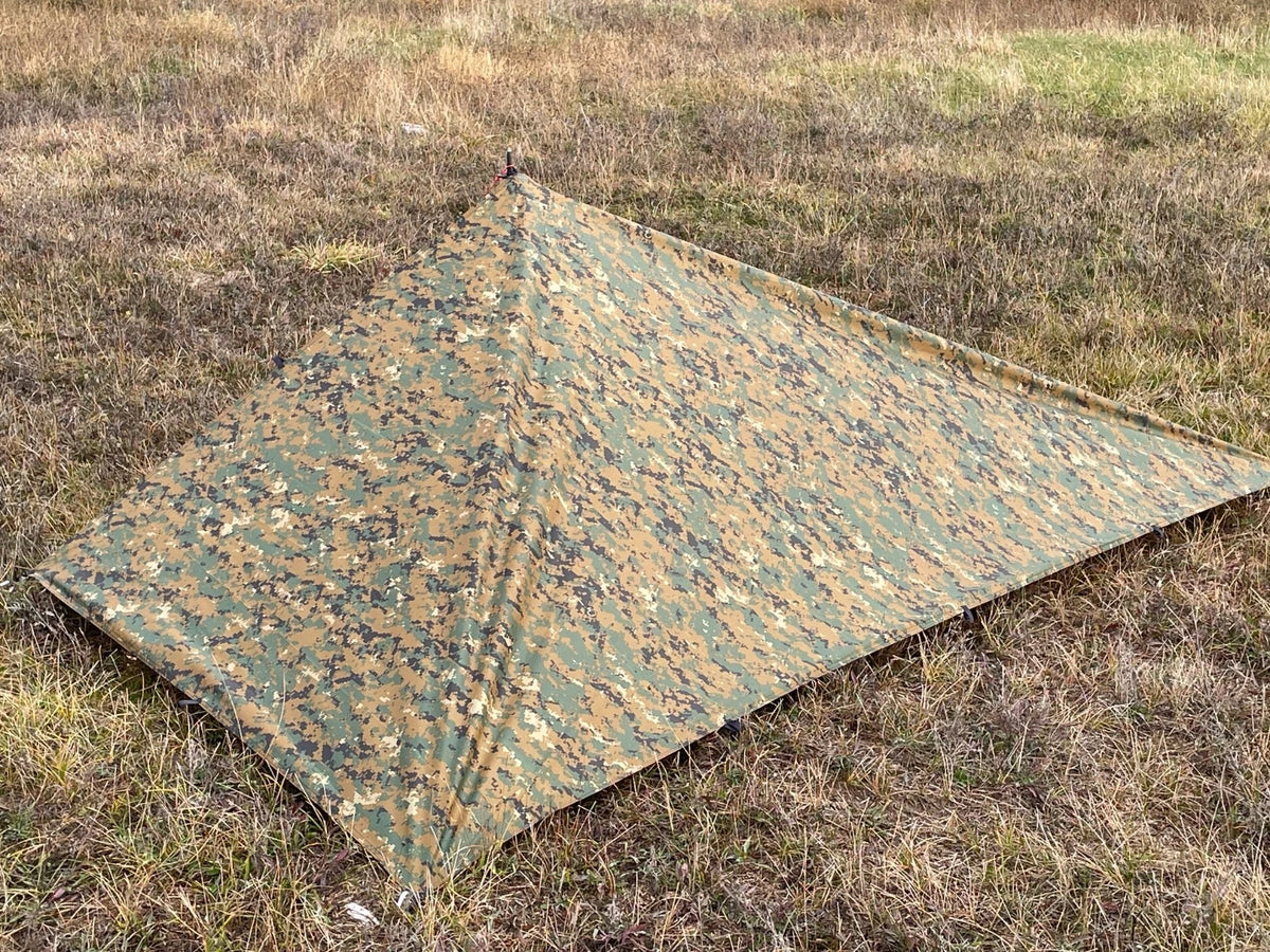 MARPAT Trail Duster backpacking tarp - view 3