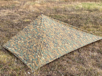 MARPAT Trail Duster backpacking tarp - view 3