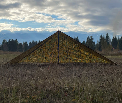 MARPAT Trail Duster backpacking tarp - view 4