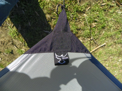Asym Hammock Tarp - Xenon Sil 1.1 Fire Pattern Standard Length