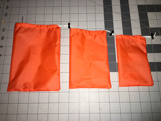 Hi Viz Blaze Orange Ditty Stuff Sack Set